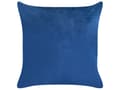 Miniatyrbild 5 av 7: Set med 2 Prydnadskuddar Blå Bi Motiv 45 x 45 cm Sammet Polyester Modern Glamour Dekor Tillbehör