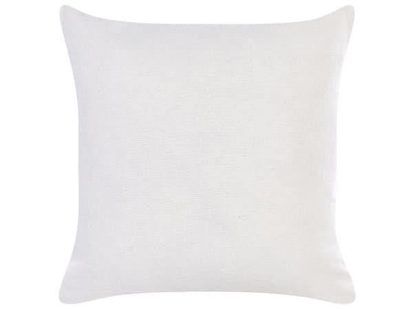 Set med 2 Prydnadskuddar Rosa Sammet 45 x 45 cm Kudde Blommigt Mönster Avtagbara Fodral med Fyllning