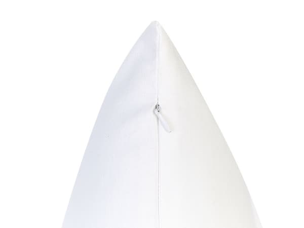 Set med 2 Vita Prydnadskuddar Polyester 45 x 45 cm Djur Mönster Modern Traditionell Vardagsrum Sovrum Kuddar