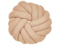 Miniatyrbild 4 av 6: Set med 2 Prydnadskuddar Beige Bouclé 31 x 31 cm Virvelknut Fluffig Dekorativ Modern Vardagsrum Sovrum