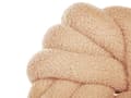 Miniatyrbild 6 av 6: Set med 2 Prydnadskuddar Beige Bouclé 31 x 31 cm Virvelknut Fluffig Dekorativ Modern Vardagsrum Sovrum