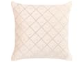 Miniatyrbild 4 av 7: Set om 2 kuddar Beige Sammet 45 x 45 cm med Dekorativa Element Glamour Modernt Vardagsrum Sovrum