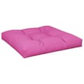 Miniatyrbild 4 av 10: vidaXL Palldyna rosa 70x70x12 cm tyg