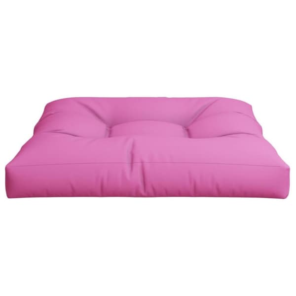 vidaXL Palldyna rosa 70x70x12 cm tyg