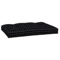 Miniatyrbillede 4 af 9: vidaXL pallehynde 120x80x12 cm stof ternet sort