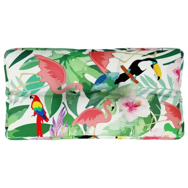 vidaXL Palldyna flerfärgad 70x40x12 cm tyg