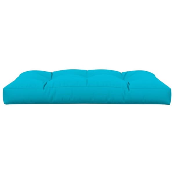 vidaXL pallehynde 120x80x12 cm stof turkis