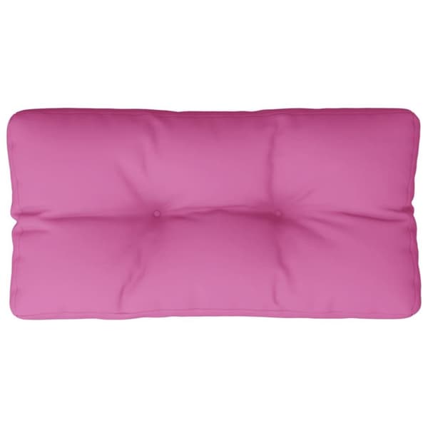 vidaXL Palldyna rosa 80x40x12 cm tyg