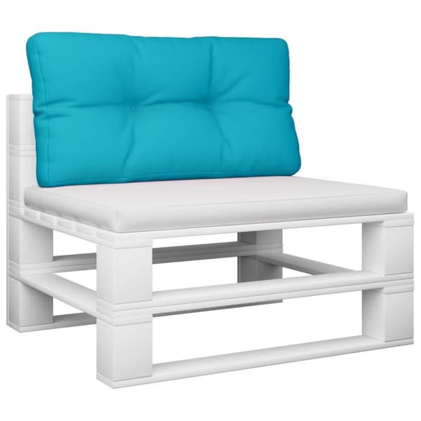 vidaXL Palldyna turkos 70x40x12 cm tyg
