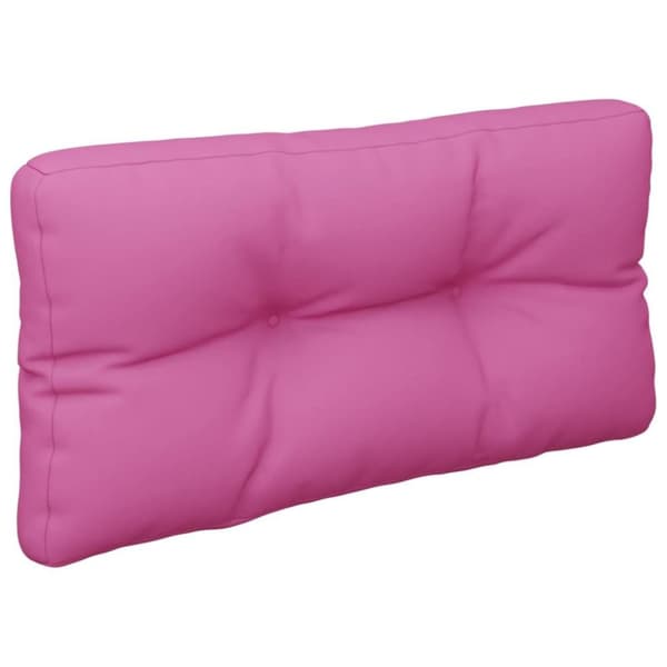 vidaXL pallehynde 80x40x12 cm stof pink