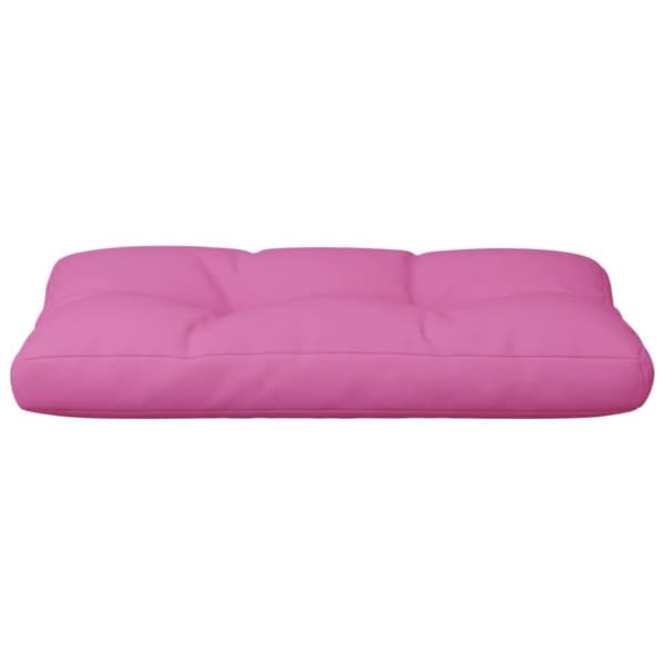 vidaXL pallehynde 80x40x12 cm stof pink