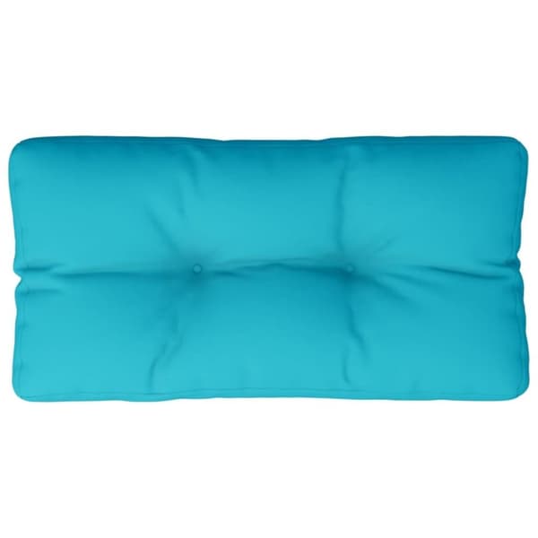 vidaXL pallehynde 80x40x12 cm stof turkis