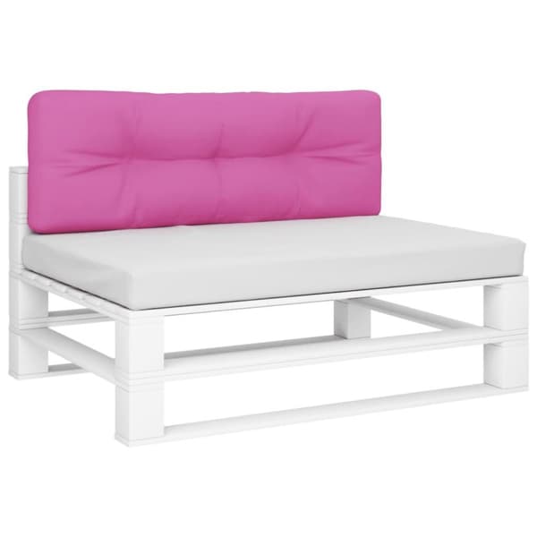 vidaXL Palldyna rosa 120x40x12 cm tyg