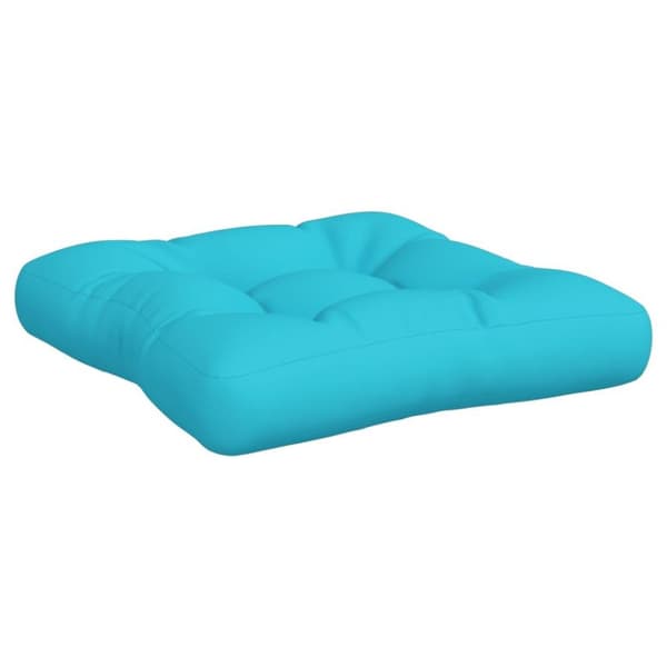 vidaXL Dynor till pallsoffa 2 st turkos Oxford-tyg