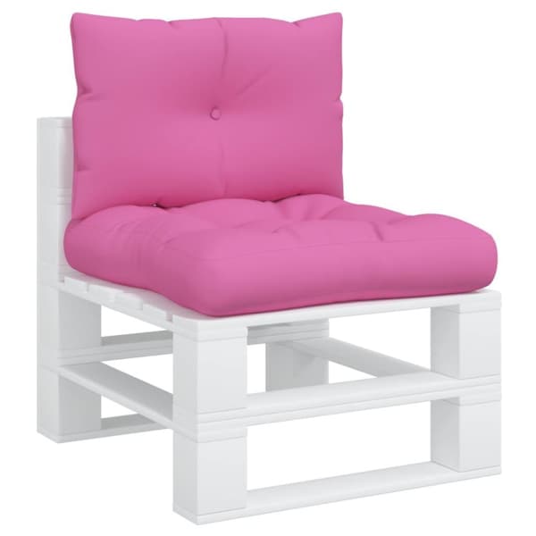 vidaXL pallehynder 2 stk. oxfordstof pink