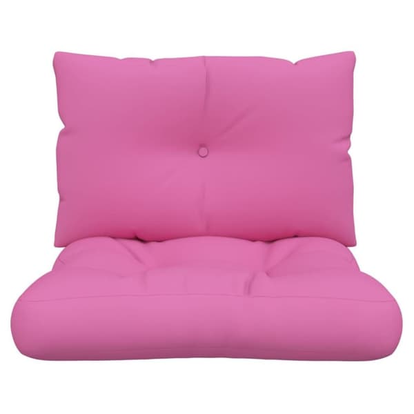 vidaXL pallehynder 2 stk. oxfordstof pink