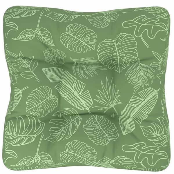vidaXL pallehynde 60x61,5x10 cm oxfordstof bladmønster
