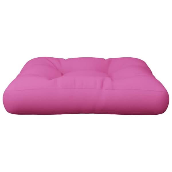 vidaXL pallehynde 58x58x10 cm oxfordstof pink