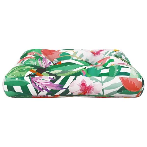 vidaXL Dyna för pallsoffa flerfärgad 60x61,5x10 cm Oxford-tyg