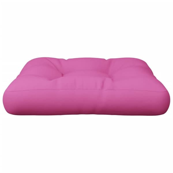 vidaXL Dyna för pallsoffa rosa 60x61,5x10 cm Oxford-tyg