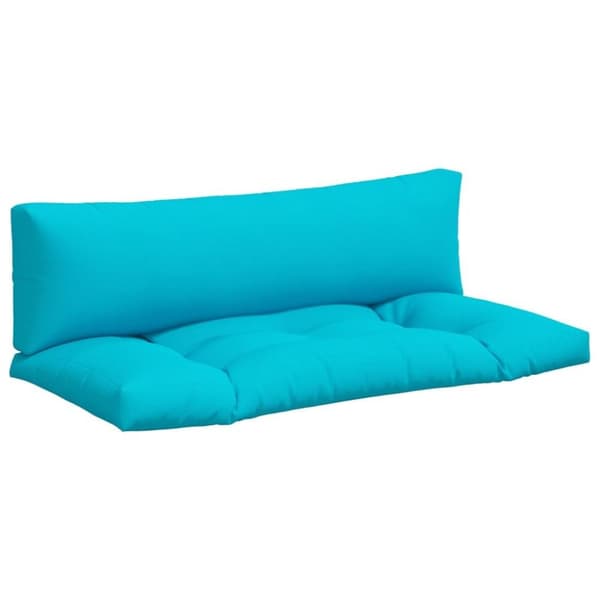 vidaXL pallehynder 2 stk. oxfordstof turkis