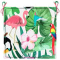 Miniatyrbillede 7 af 10: vidaXL hynder til havestol 6 stk. 40x40x3 cm stof flerfarvet