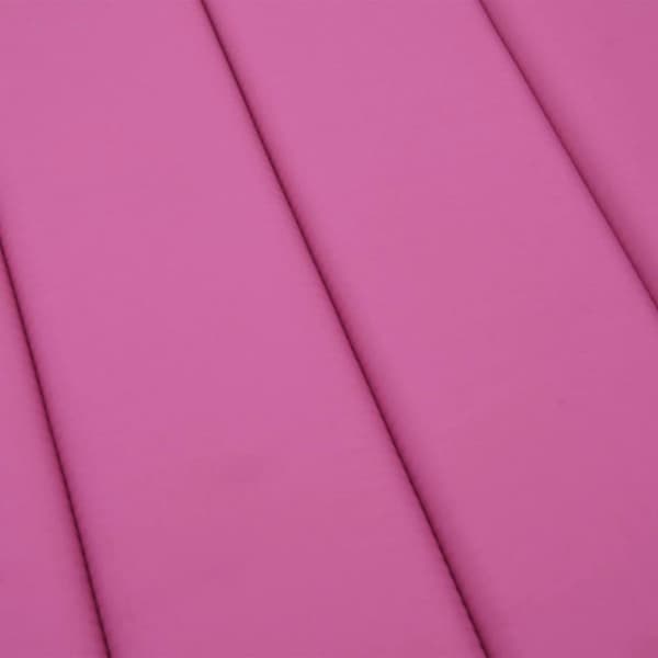 vidaXL Solsängsdyna rosa oxfordtyg