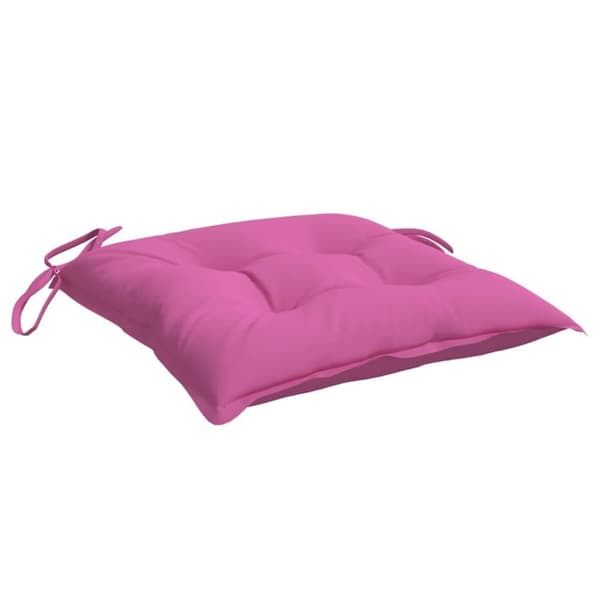 vidaXL Stolsdynor 6 st rosa 50x50x7 cm oxfordtyg