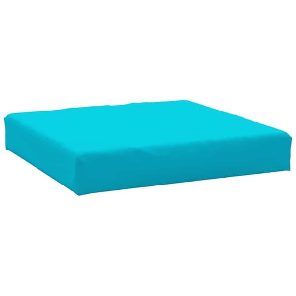 vidaXL Dynor till pallsoffa 2 st turkos Oxford-tyg