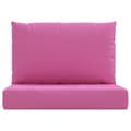 Miniatyrbild 4 av 10: vidaXL Dynor till pallsoffa 2 st rosa Oxford-tyg