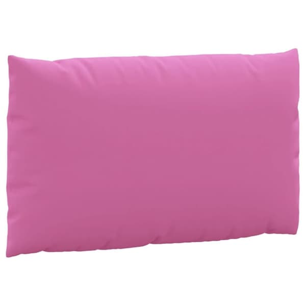 vidaXL Dynor till pallsoffa 2 st rosa Oxford-tyg