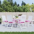 Miniatyrbillede 2 af 8: vidaXL stolehynder 6 stk. 50x50x7 cm oxfordstof pink