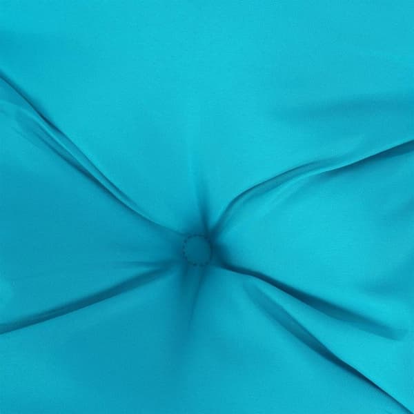 vidaXL stolehynder 4 stk. 50x50x7 cm oxfordstof turkis