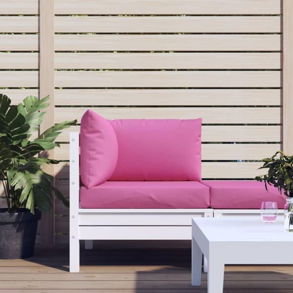 vidaXL pallehynder 3 stk. oxfordstof pink
