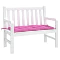 Miniatyrbillede 3 af 7: vidaXL hynde til havebænk 110x50x7 cm stof pink