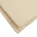 Miniatyrbillede 7 af 10: vidaXL hynde til liggestol 180x60x3 oxfordstof beige