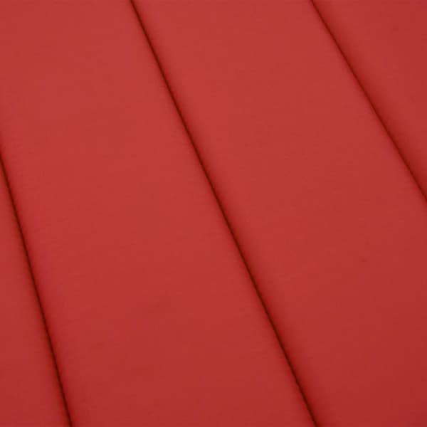 vidaXL hynde til liggestol 180x60x3 cm oxfordstof rød