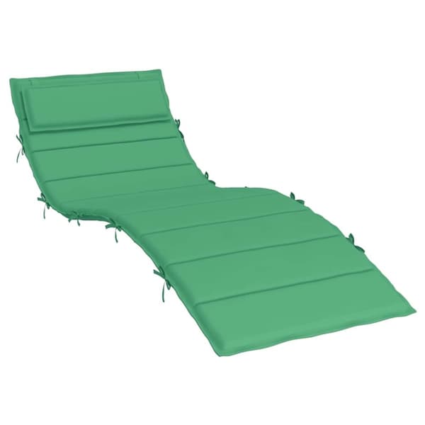 vidaXL Dyna till solsäng grön 180x60x3 cm oxfordtyg