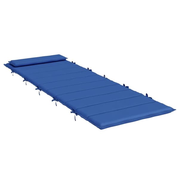 vidaXL Dyna till solsäng kungsblå 180x60x3 cm oxfordtyg