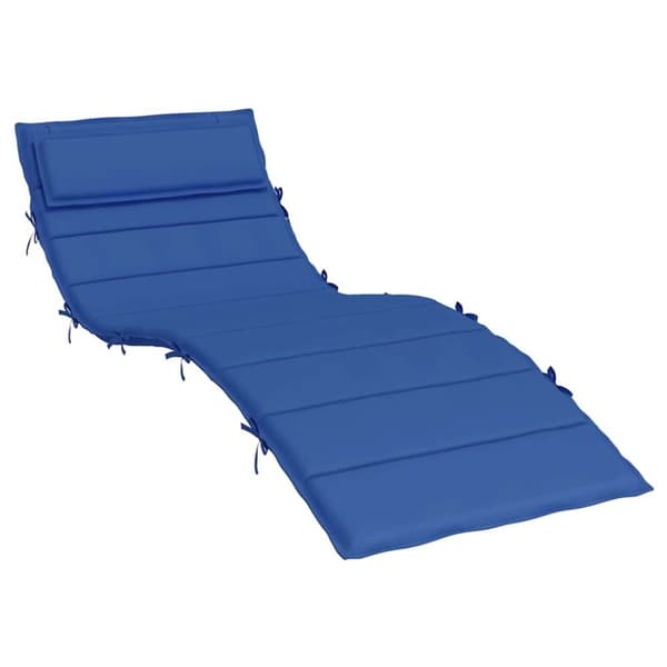 vidaXL Dyna till solsäng kungsblå 180x60x3 cm oxfordtyg