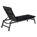 Miniatyrbillede 3 af 5: Madison hynde til liggestol Basic 200x60 cm sort