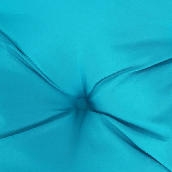 vidaXL Bänkdynor 2 st turkos 100x50x7 cm tyg