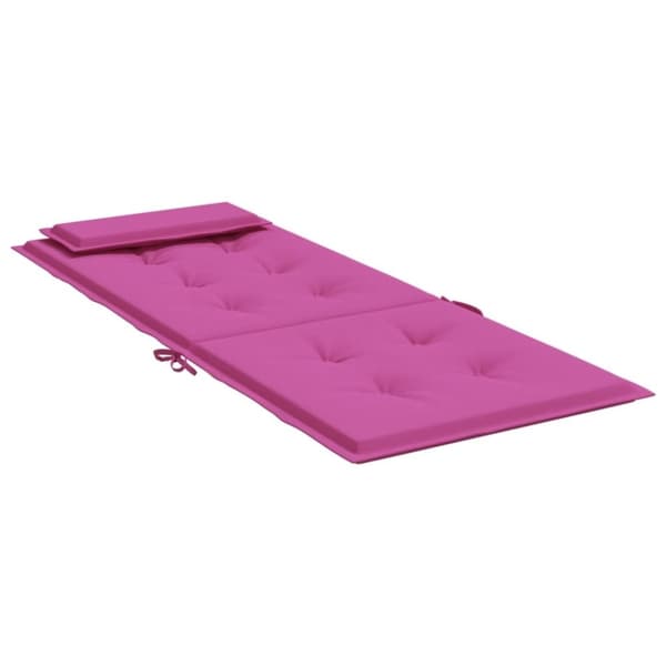 vidaXL stolehynder m. høj ryg 6 stk. oxfordstof pink