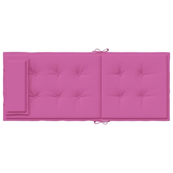 vidaXL stolehynder m. høj ryg 6 stk. oxfordstof pink