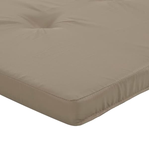 vidaXL Solstolsdynor 2 st taupe oxfordtyg