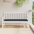 Miniatyrbillede 2 af 7: vidaXL hynde til havebænk 150x50x3 cm oxfordstof ternet sort