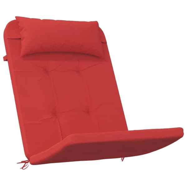 vidaXL Adirondack tuoli tyynyillä 2 kpl punainen Oxford kangas