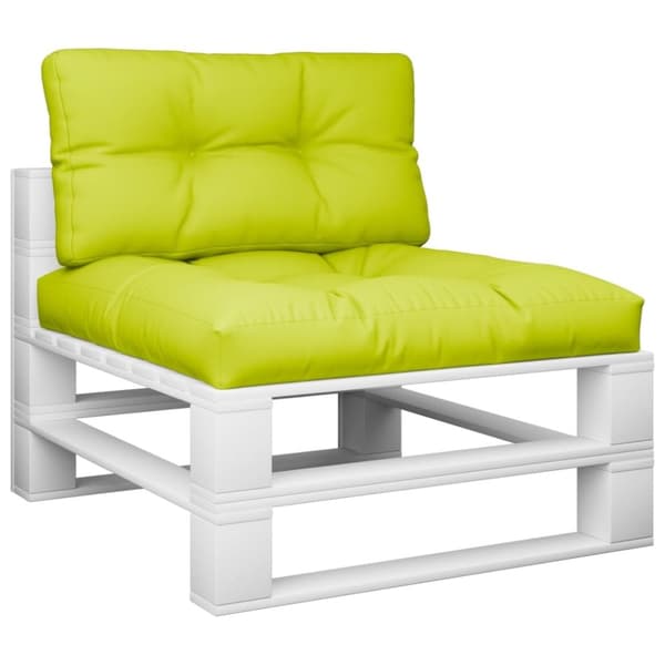 vidaXL pallehynder 2 stk. stof lysegrøn