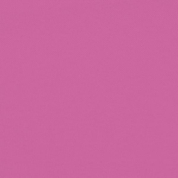 vidaXL Bänkdyna för trädgården rosa 150x50x7 cm oxfordtyg