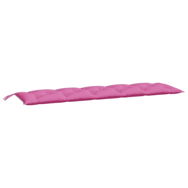 vidaXL hynde til havebænk 180x50x7 cm oxfordstof pink